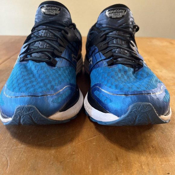 Saucony Mens Triumph ISO2 Running Shoes Blue/Black/Silver S20290-4  Sz 10 main image 7